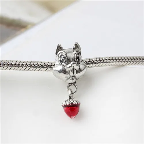 Ожерелья с подвеской белка медведь Ловец снов Микки Маус Минни Амулеты Бусы