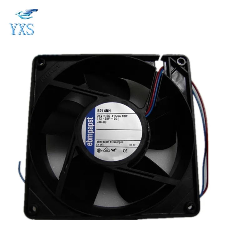 5214NH DC 24V 0.415A 10W 3650 об/мин 127*127*38 мм 12738 12 см осевой вентилятор охлаждения |