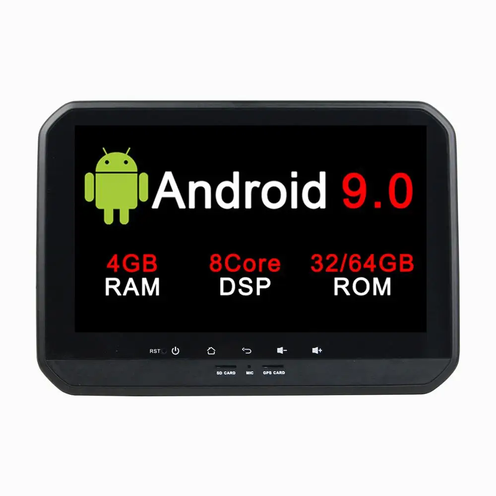 Автомобильный DVD-плеер с GPS-навигацией DSP Android 9 0 для Suzuki IGNIS 2017 2018 Авторадио