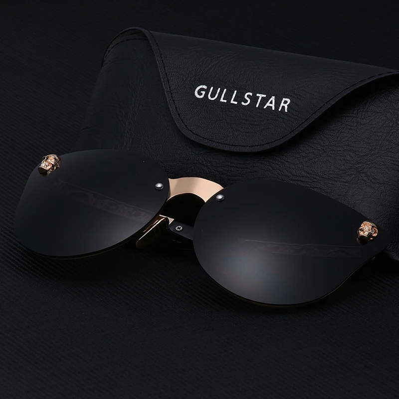 GULLSTAR Мода 2019 г. для женщин Готический солнцезащитные очки череп рамки