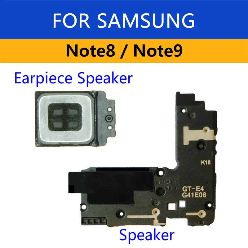 Динамик для Samsung Galaxy Note 8 N950 N950F 9 N960 N960F звуковой сигнал кольцо гибкий кабель лента