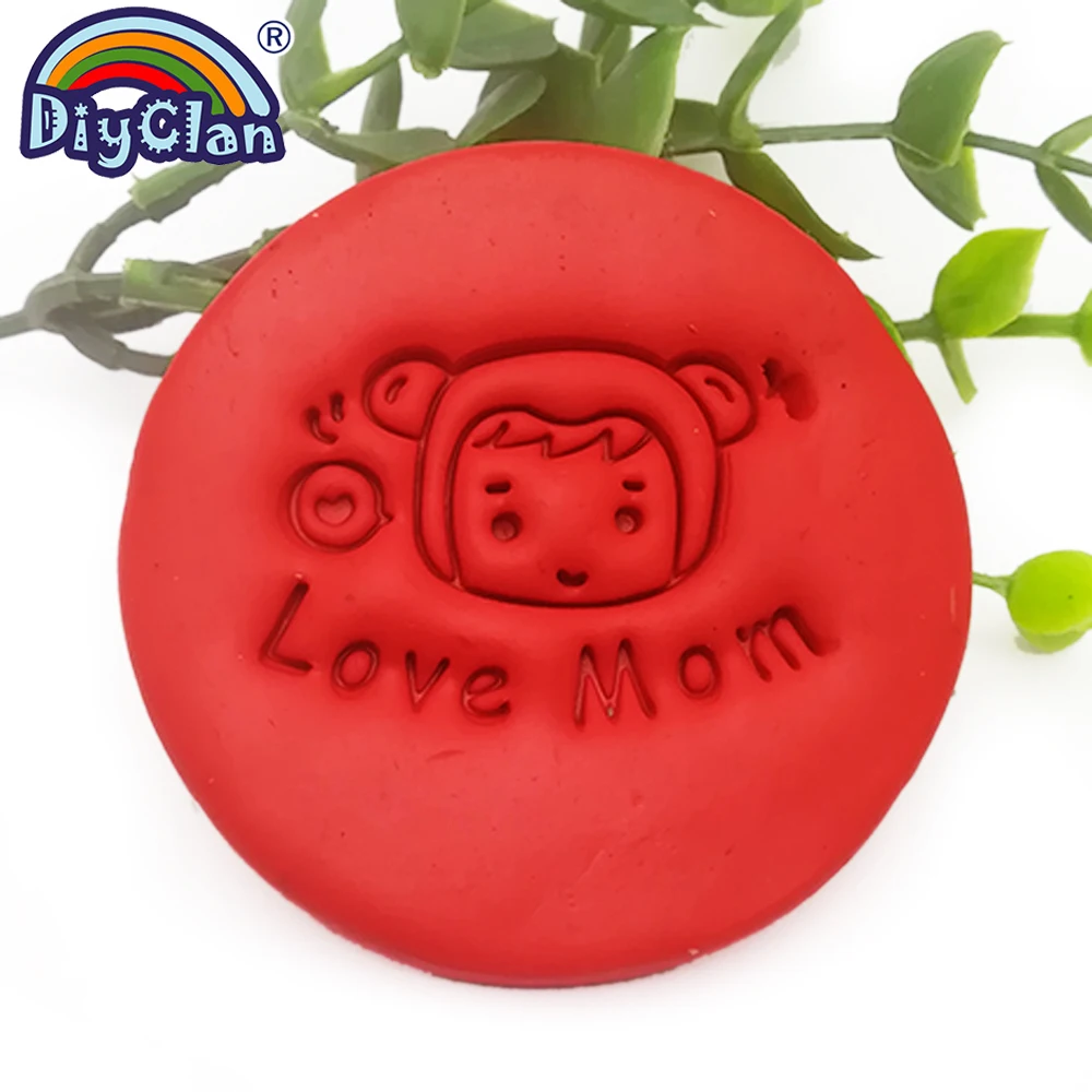 &quotLove Mom&quot ручная работа изготовление мыла штамповка чистая сделай сам
