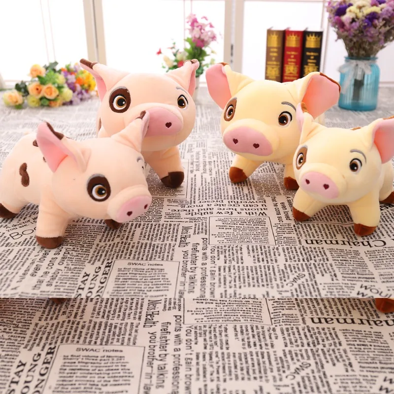 

1pcs 25cm High Quality Cute Animal Spotted Pattern Pig Plush Toy Stuff Doll Birthday Presents For Children Kids