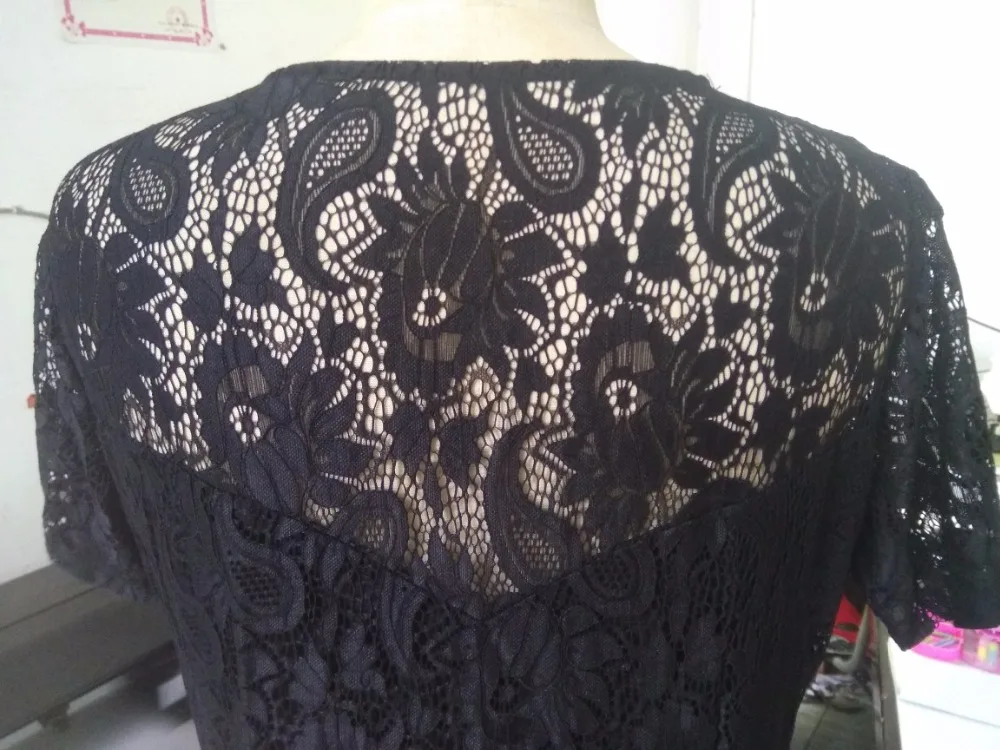 TUHAO, большой размер, 6XL, 5XL, сексуальное кружевное элегантное вечернее платье, макси, длинное, короткий рукав, большое, свободное, офисное, женское, черное, белое платье, SJ09