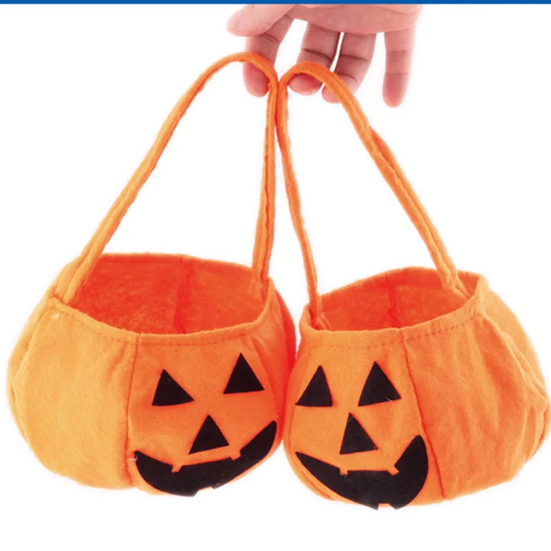 5 шт./лот тыквы мешок Хэллоуин реквизит нетканые сладкие конфеты Сумка