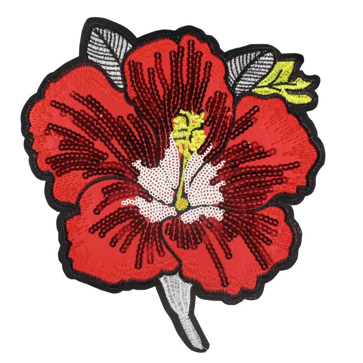 1 шт. нашивки в виде цветов и блесток для шитья одежды аппликация стразами лотоса