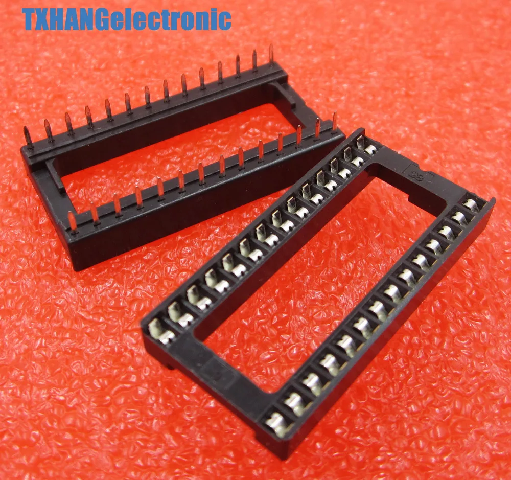 10 шт. 28 pin 28pin DIP IC розетки адаптер широкого типа хорошее качество | Электронные