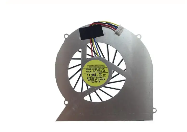 Новинка для ASUS N43 N43S N43SL N43SM N43SN Для FORCECON FAJ6 DFS531205HC0T 4Pin Вентилятор охлаждения