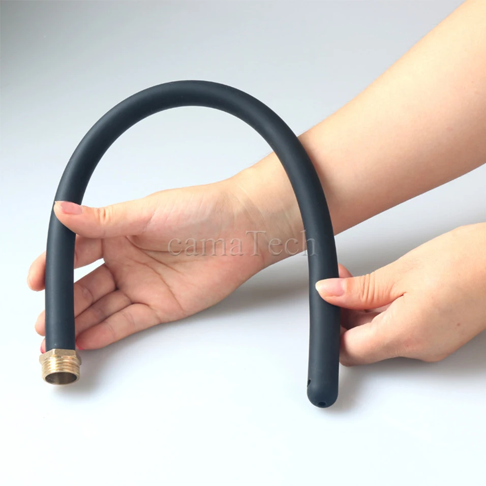 CamaTech длиной 45 см анальные клизмы очистки трубы вагинального очиститель анус душ