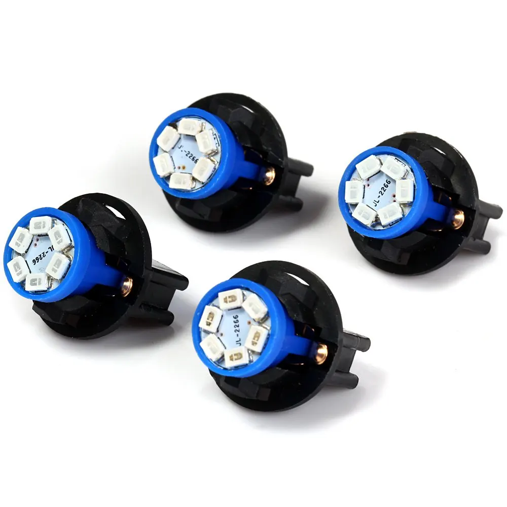 4 шт. Приборной Панели Светлая Сторона Сигналы Поворота 6 Светодиодов Твист