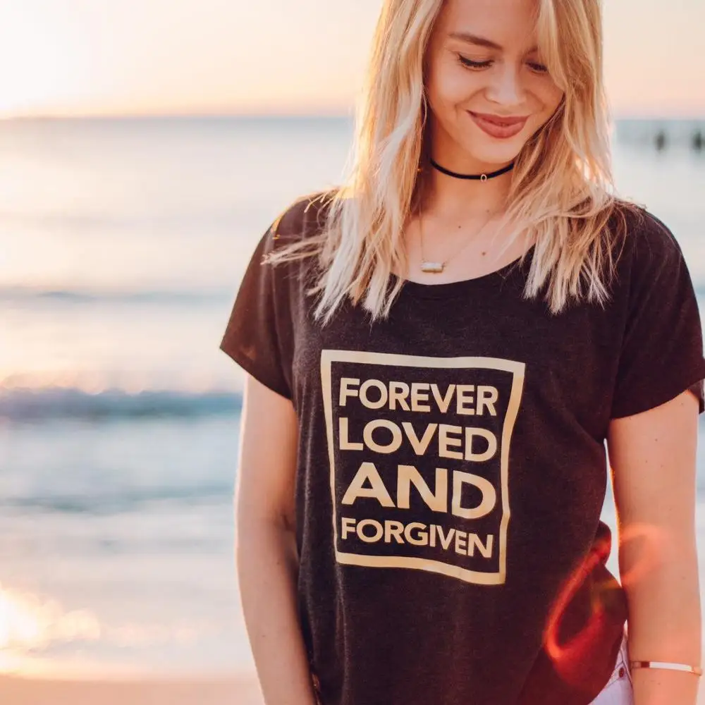 Футболка с надписью Forever Love and fordone хипстерская футболка в уличном стиле мотивом