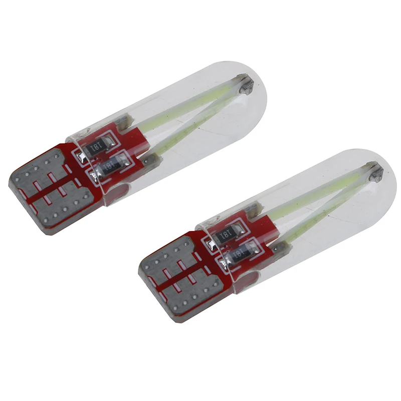 12-24V COB DC Светодиодный светильник Canbus стекло ширина номерного знака фиолетовая лампа