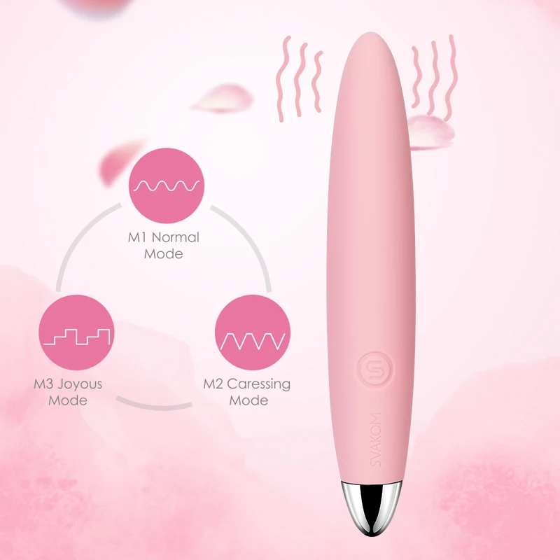 Женский Вибратор SVAKOM Daisy Mini Bullet перезаряжаемый стимулятор массажер вибрация секс