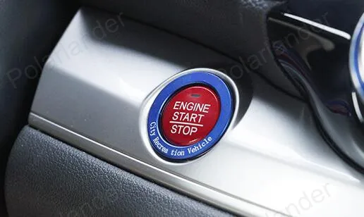 Ignition switch sticker For H/onda c/rv 2015 Crystal Car Engine Start Stop Key Ring cover | Автомобили и мотоциклы