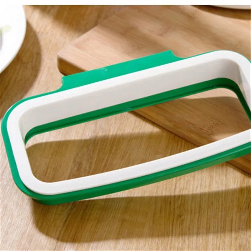 Практичная подвесная стойка для мешков 12 5*22 см на дверцу кухонного шкафа