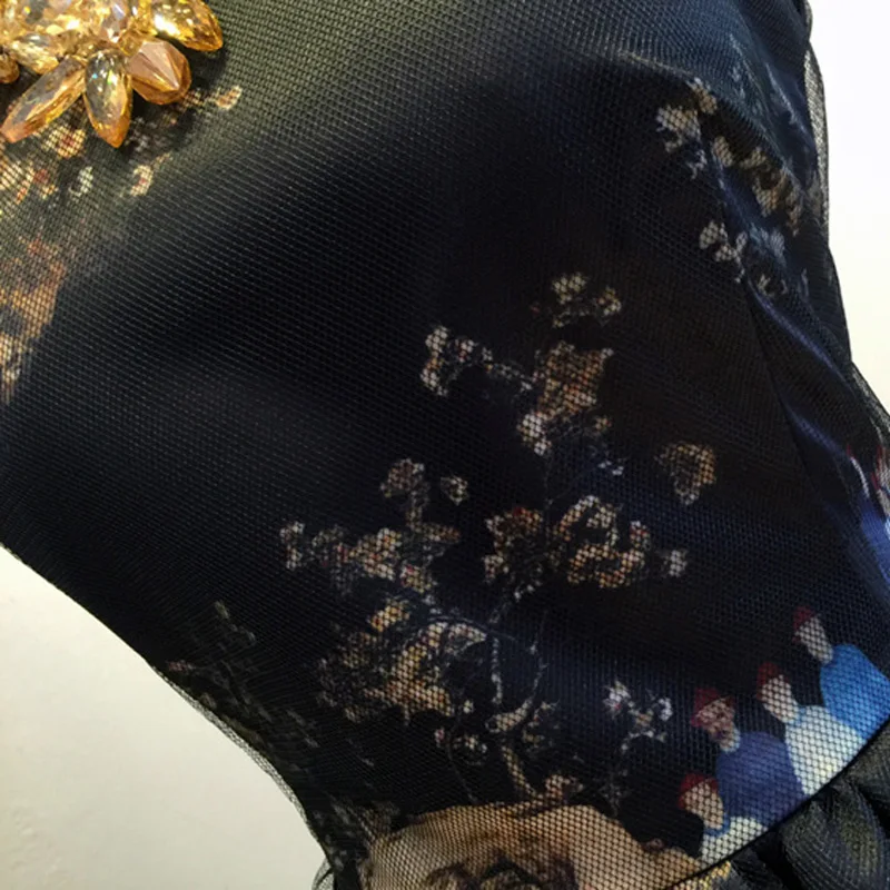 Женское бальное платье без рукавов черное винтажное праздничное принцессы с