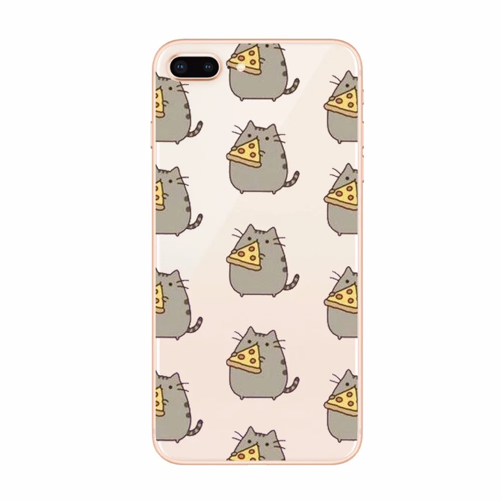 Mexemina Pusheen cute funny lovely Cat Hard Phone Case for Apple iPhone X 8 7 6 6s Plus | Мобильные телефоны и аксессуары