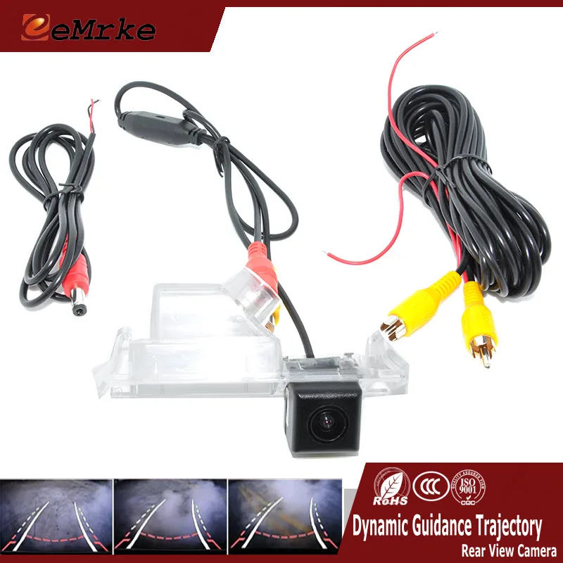 

EEMRKE For Hyundai Elantra GD 2012-up Hatchback Dynamic Trajectory Parking Line Camera Vehicle Rearview Reversing Tracks Camera