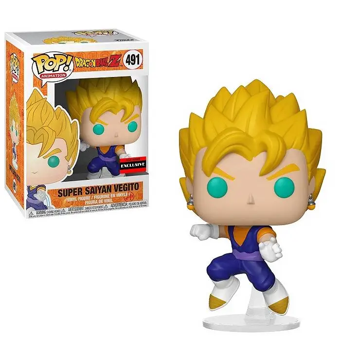 Funko Pop Dragon Ball Супер SAIYAN GOKU Коллекционная модель детские игрушки FRIEZA GREAT VEGETA APE фигурка игрушка для мальчика - Цвет: Box