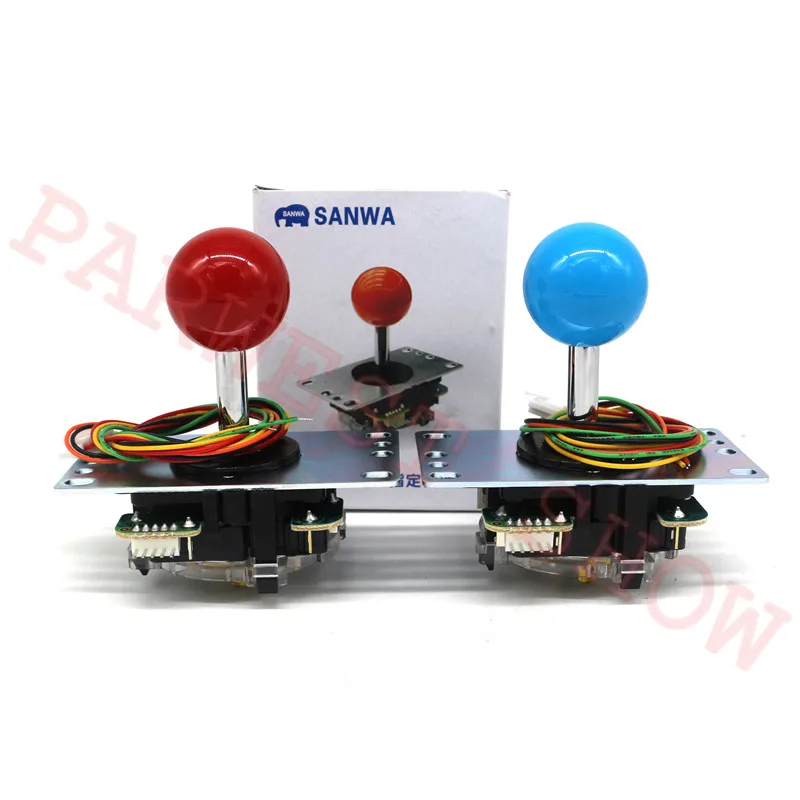 Японский оригинальный джойстик Sanwa с квадратным ограничителем файтинговый