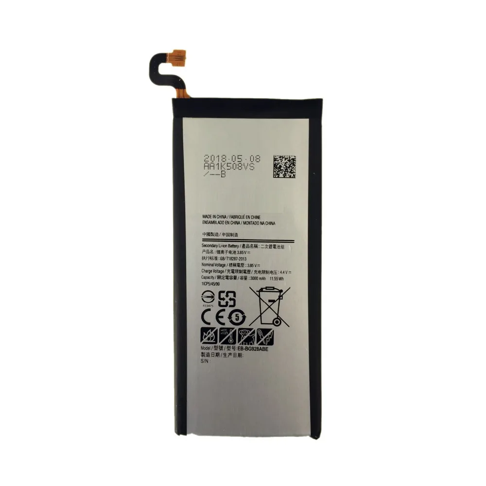 Тестирование высокое качество Батарея EB BG928ABE для samsung Galaxy S6 Edge Plus G928 G928P G928F G928V G9280