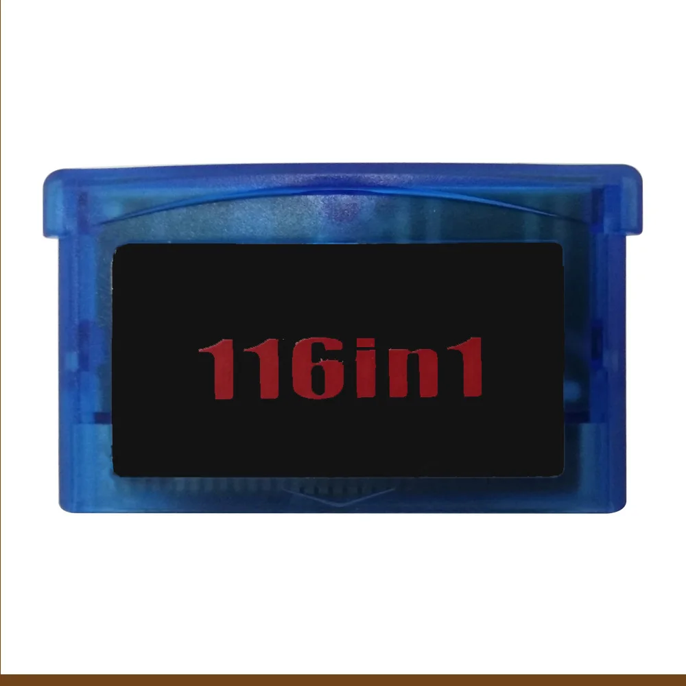 1 шт. для Nintendo GBA игровая карта компактная игровой консоли 116 в 8bit Карта|Запасные