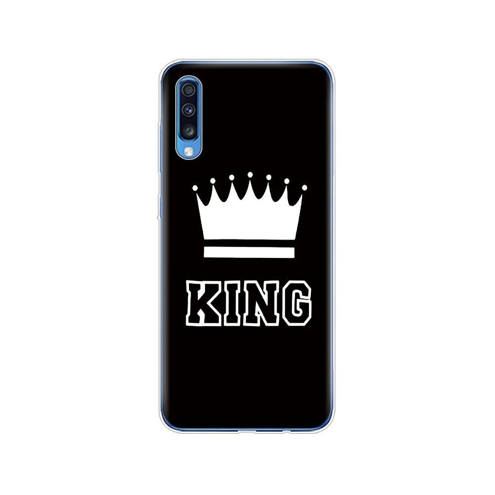Для samsung A70 чехол Мягкий ТПУ силиконовый чехол для телефона для samsung Galaxy A70 чехол Coque Capa A 70 A705 A705F бампер прозрачный - Цвет: 61786