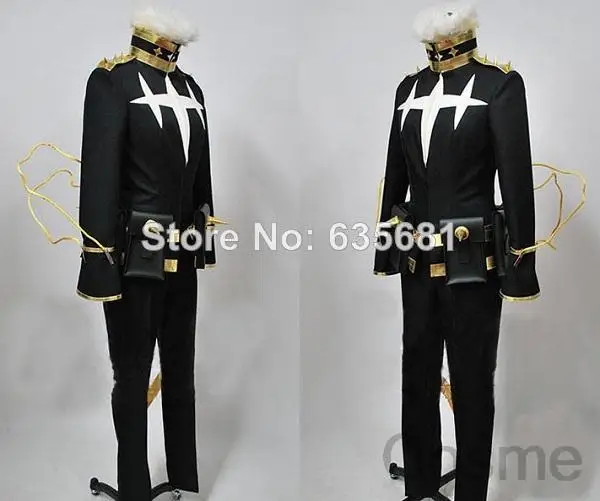 Cos Cosplay KILL la Houka Inumuta косплей костюм набор одежды черная и Золотая форма Ultimate три