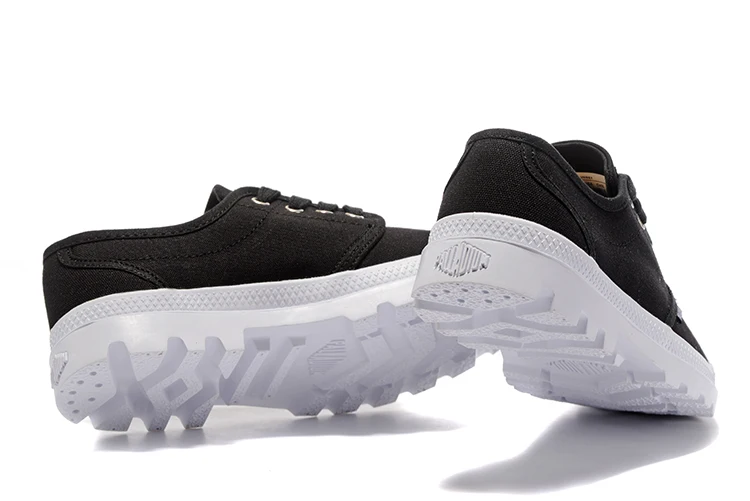 PALLADIUM Pampa/оксфорды Цвет черный белый мужская повседневная обувь на плоской