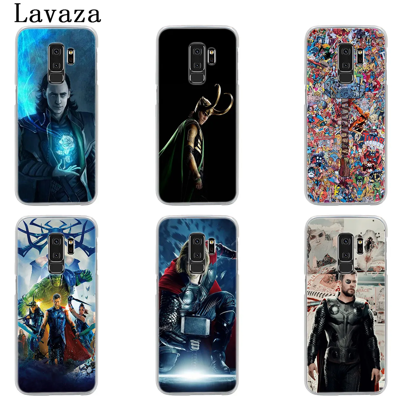 Твердый чехол для телефона Lavaza Thor Marvel Loki Samsung Galaxy S10 E S8 + S9 Plus S6 S7 Edge