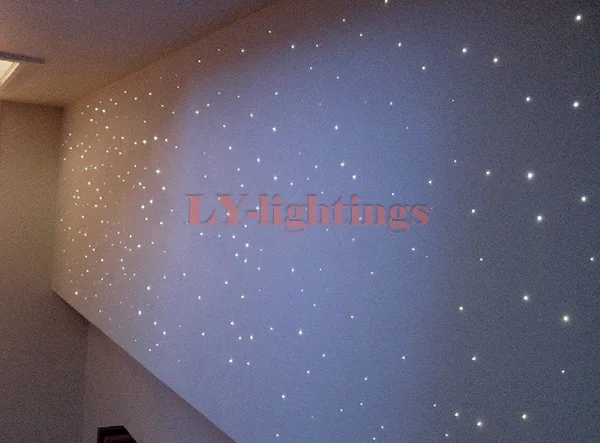 Wireless fiber optic lights baby room sleep lights bar optical fiber light pack color change flash, fade, jump 280 stands fibre