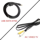 USB и AV ТВ кабель для NIKON Coolpix S4200 S4100 S4000 S3600 S3500 S3400 S3300 S3200 L320 L30 L29 L28 L27 L24 L28 L120 L100 P530