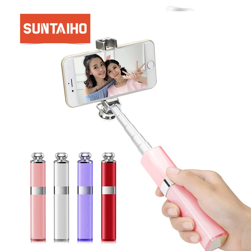 Bluetooth селфи палка Suntaiho монопод для iPhone 8 7/7 plus 6 s Samsung модные палки|selfie stick monopod|stick