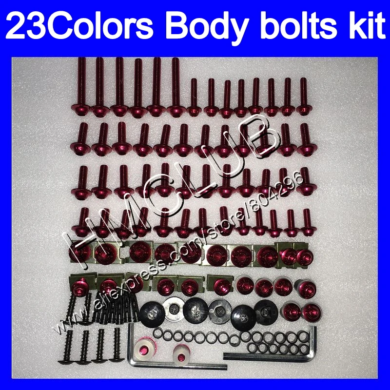 Полный Комплект болтов обтекателя Для SUZUKI RGV250 VJ22 RGV 250 90 91 92 93 94 95 1990 1991 1992 1995 винты с