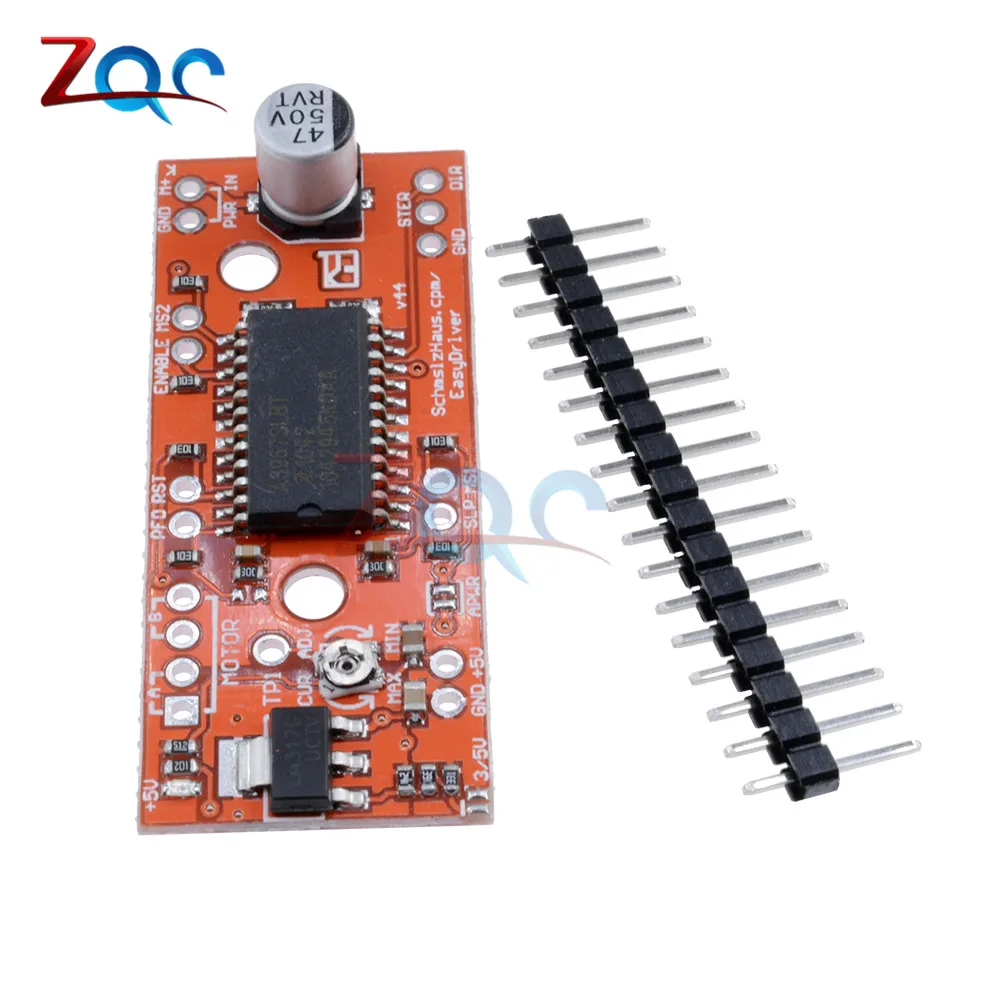 A3967 EasyDriver Shield тактовый шаговый двигатель драйвер V44 для Arduino поддержка 4/6/8 Wire Steppers