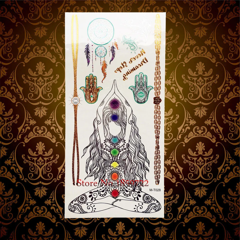 1 шт. яркое зеленое металлическое ожерелье для татуировки мужчин и женщин макияж