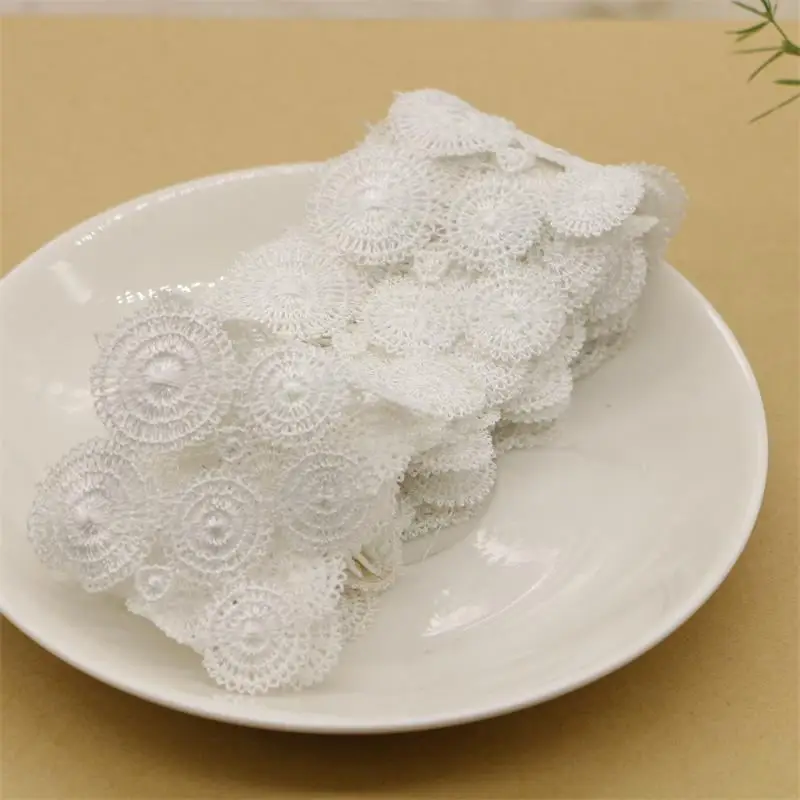 Аксессуары для одежды вышитые цветы кружевная юбка подол простыни diy дизайн