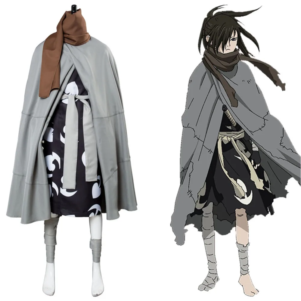 

Dororo Косплей Dororo Hyakkimaru Косплей Костюм японское кимоно Униформа Хэллоуин Карнавал косплей костюм