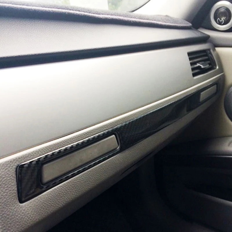 Для Bmw E90 E92 E93 LHD внутренняя отделка из углеродного волокна Copilot держатель для