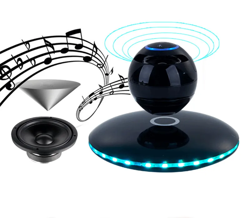 2017 New LED Bluetooth Speaker Wireless Portable Magnetic Levitation | Электроника