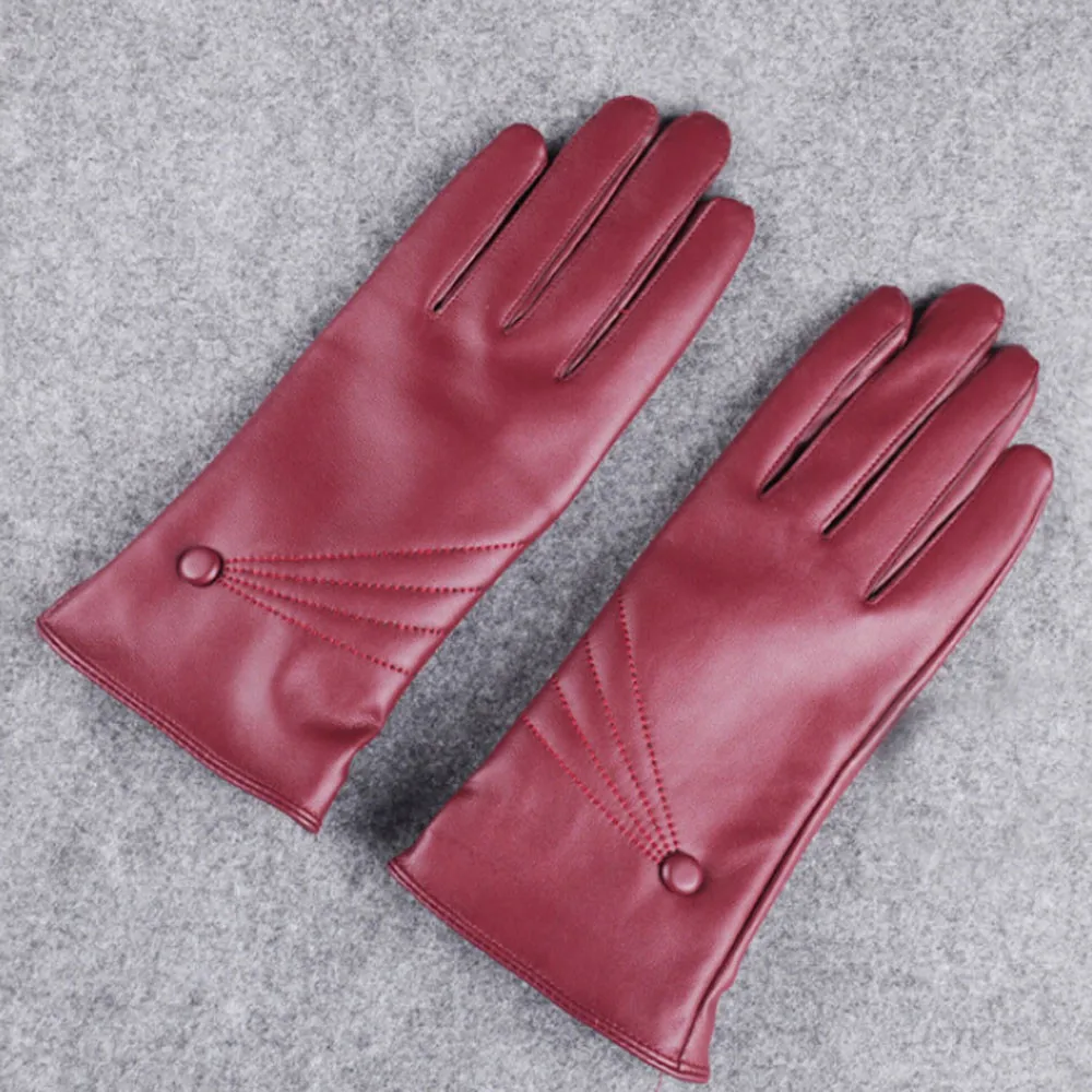 Перчатки guantes rekaviczki роскошные женские зимние перчатки мягкие удобные