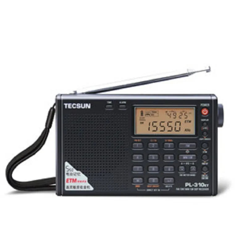 TECSUN PL-310ET полный диапазон цифровой демодуляции стерео радио DSP приемник