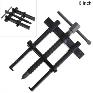6-дюймовый черный два когтя Съемник отдельное подъемное устройство усиленный Подшипник Rama с винтовой штангой для обслуживания автомехаников