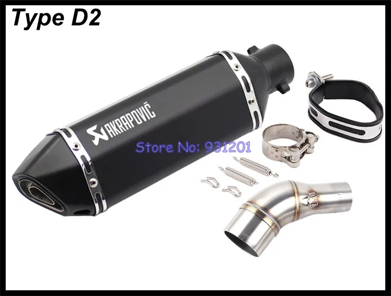 Мотоцикл выхлопная система Mid Link труба адаптер с Akrapovic глушитель Escape для Yamaha YZF R25