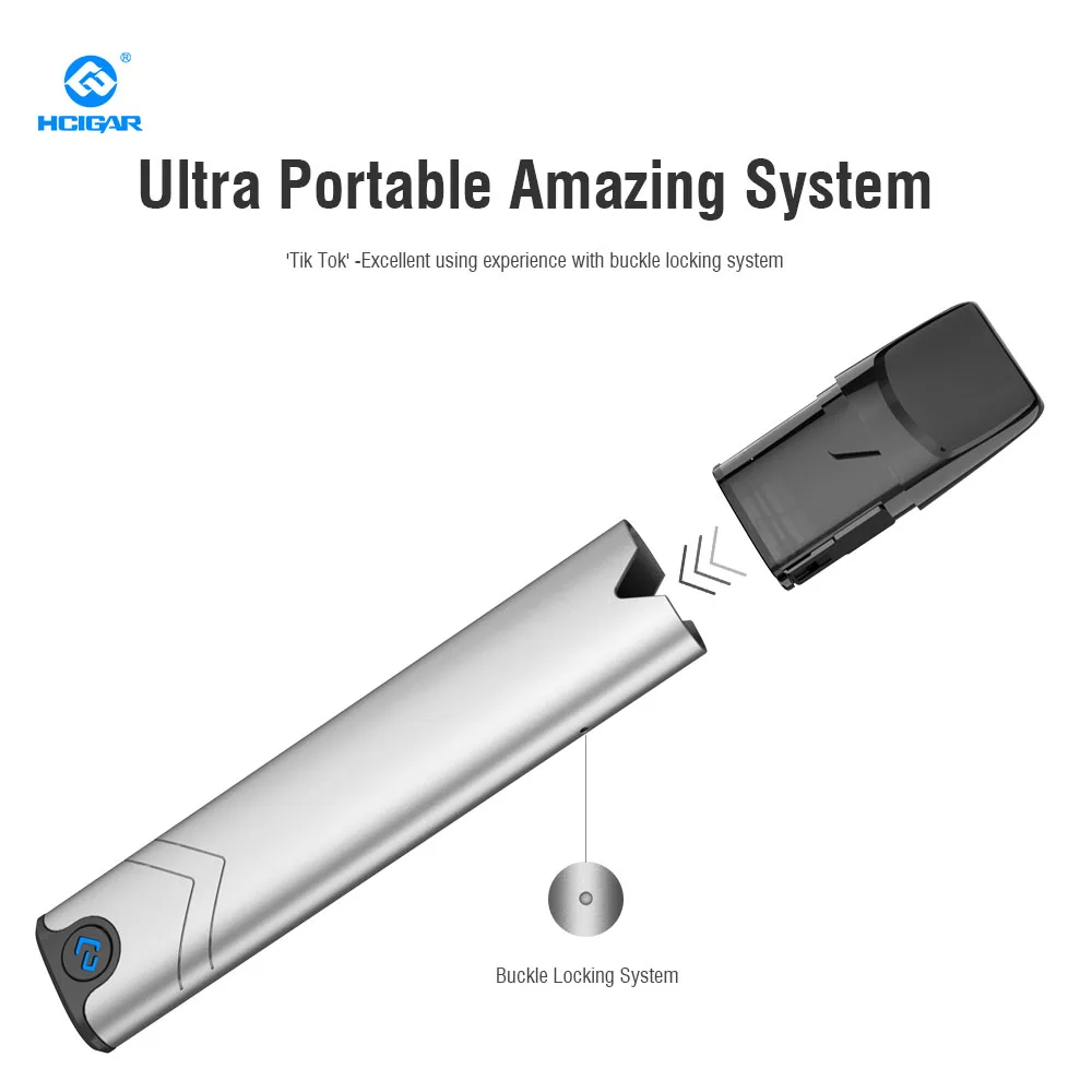 Оригинальный комплект HCIGAR AKSO OS с 420 мАч Vape Pen электронная сигарета встроенный