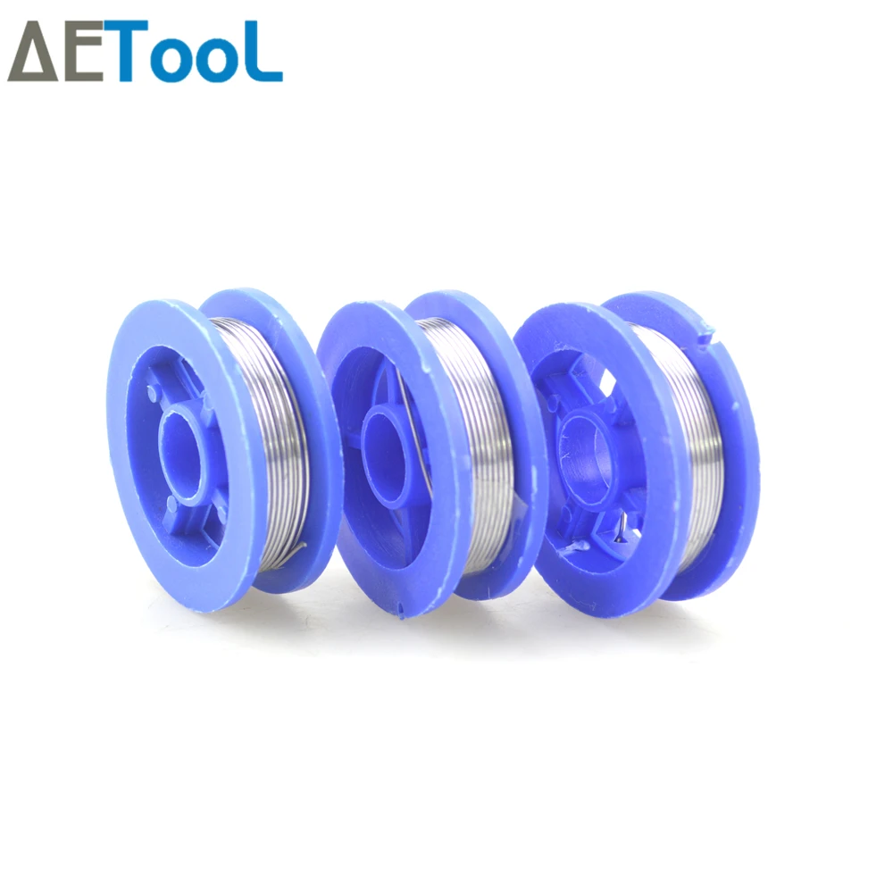 Оловянная проволока для пайки AETool 3 шт./компл. 0 8 мм 63/37 2.0% Оловянно свинцовый