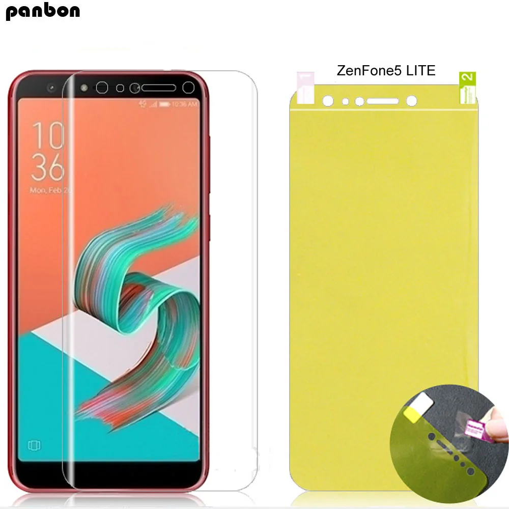 Мягкая Гидрогелевая пленка zenfone 5 lite 5z полная защита экрана 3D для ZC600KL ZE620KL ZS620KL