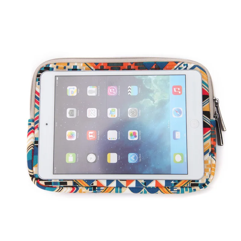 Холст рукавом сумка для iPad 2/3/4 Mini1/2/3/4 Air1/2/3 Новых 9 7/Pro9.7/10 5 Противоударная защитная