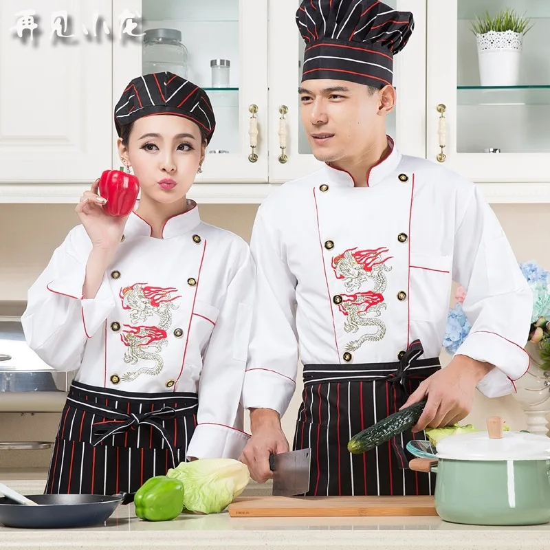Кухонная куртка для приготовления пищи униформа шеф-повара взрослых женская