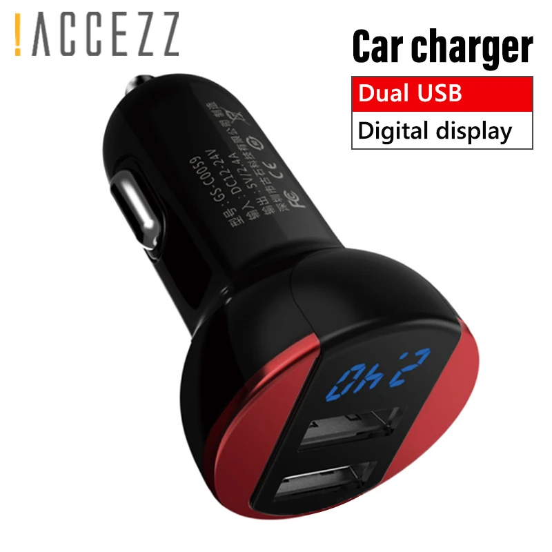! ACCEZZ двойной порт USB Универсальная зарядка для телефона samsung S9 S8 Xiaomi 4